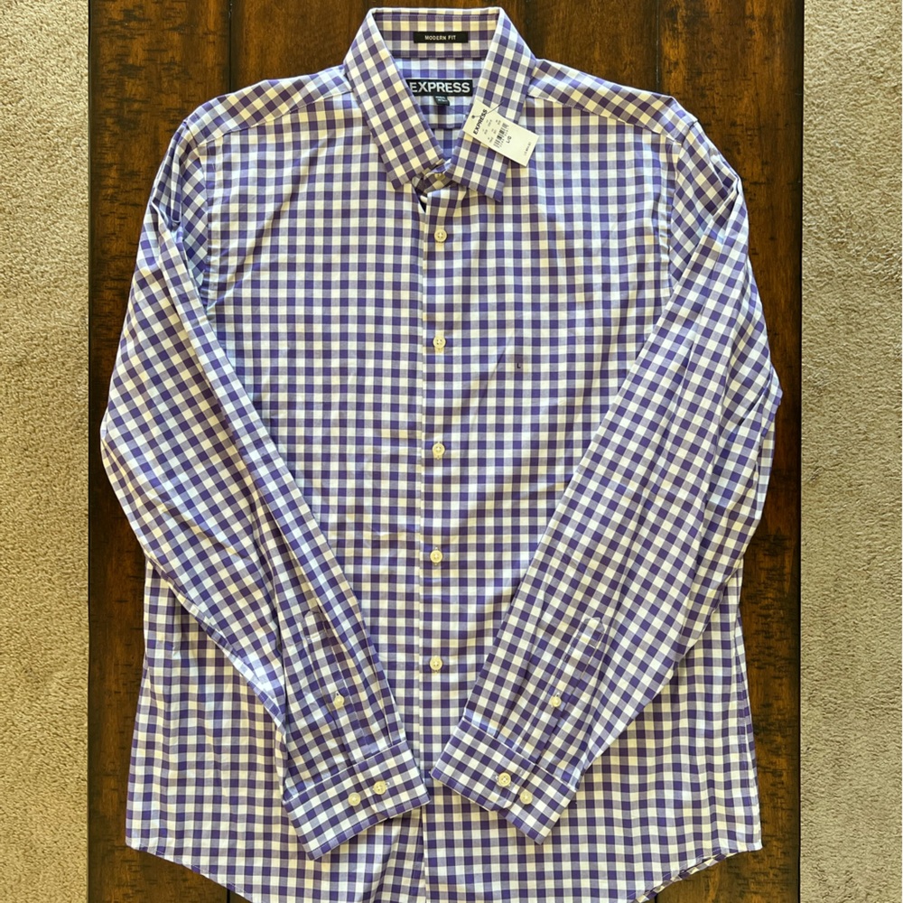 Express Men’s Modern Fit Button Down